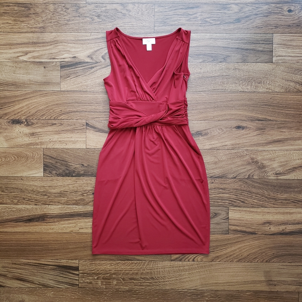 Ann Taylor Loft Red Dress  Size 4
